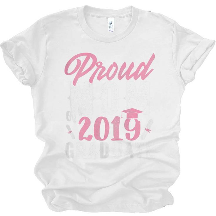 Proud Mom Of The Graduate Senior Class 2019 Graduation Party Unisex Jersey T-Shirt
