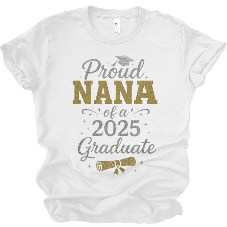 Proud Nana Of a 2025 Graduate Senior Graduation Women Premium Tri-Blend Unisex Jersey T-Shirt