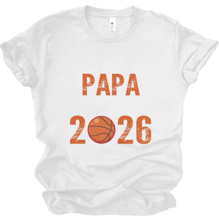 Proud PAPA Of 2026 Senior Basketball Student Graduation Unisex Jersey T-Shirt