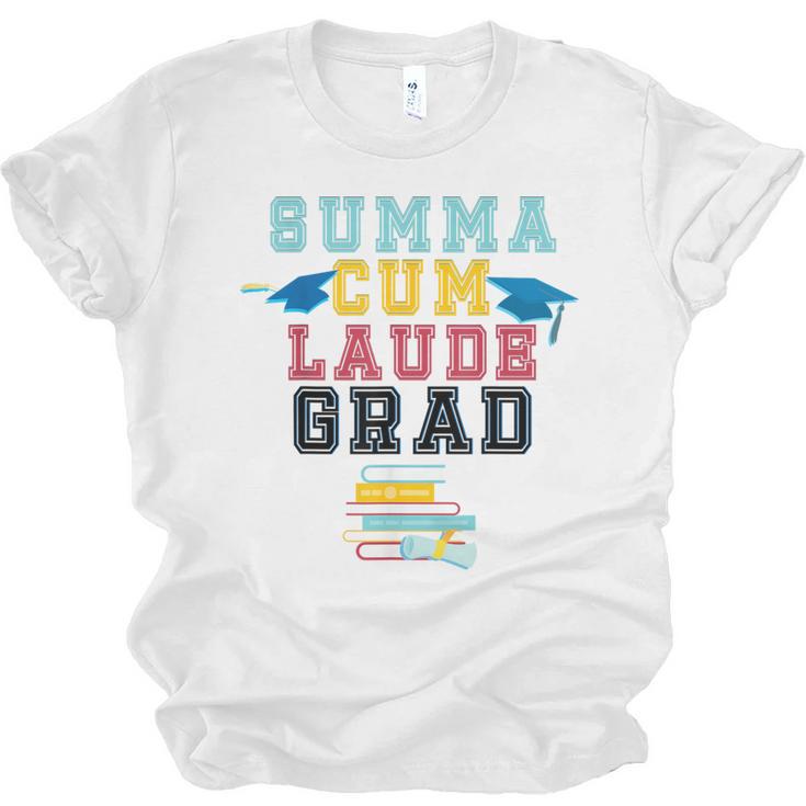 Proud Summa Cum Laude Grad College Graduation T-Shirt Unisex Jersey T-Shirt