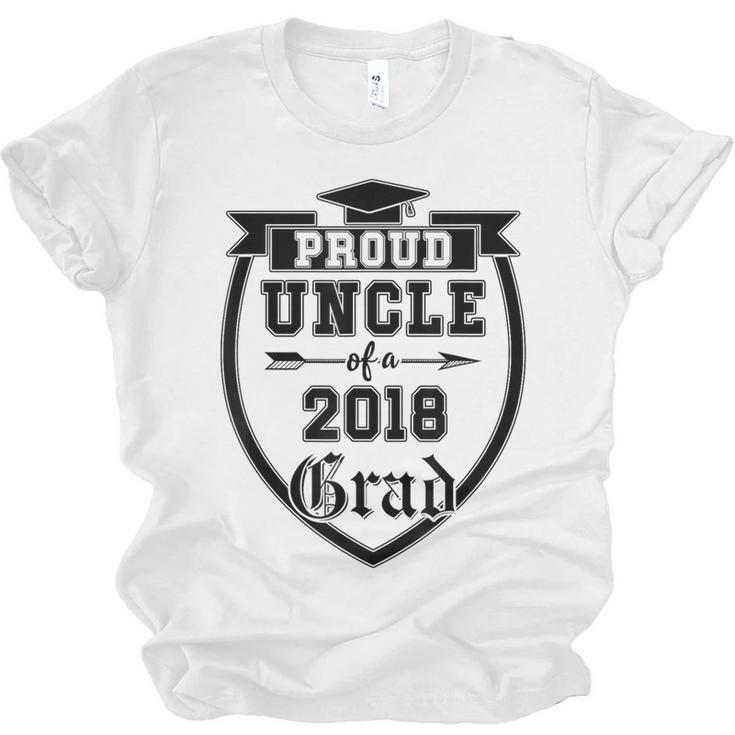 Proud Uncle Of a 2018 Grad Graduation Family Unisex Jersey T-Shirt
