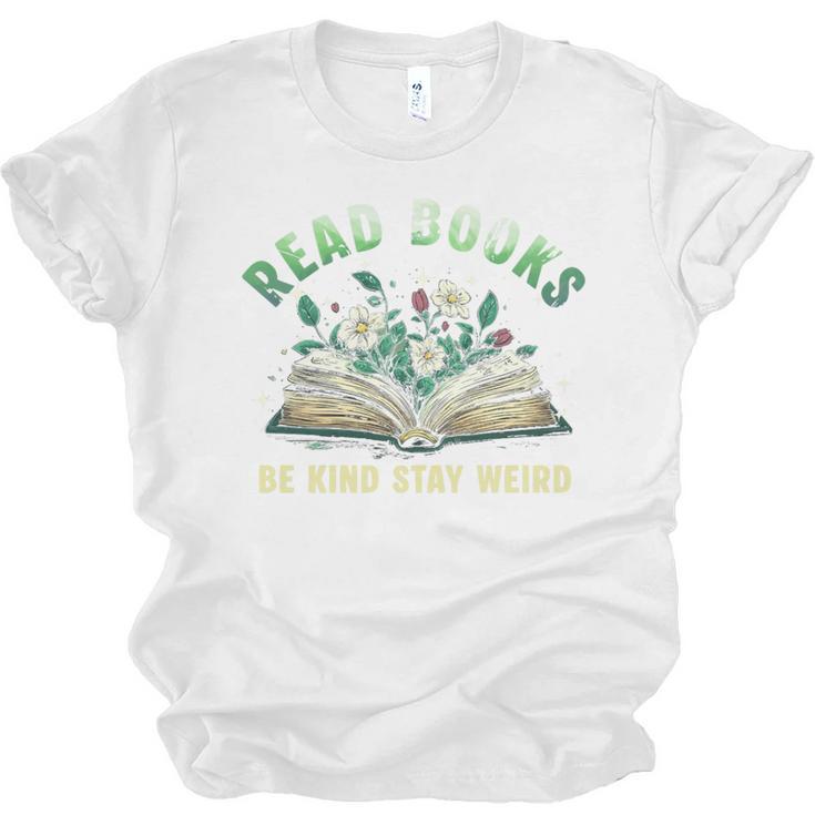 Read Books Be Kind Book Reader Book Nerd Book Reading Lover Premium Tri-Blend Unisex Jersey T-Shirt