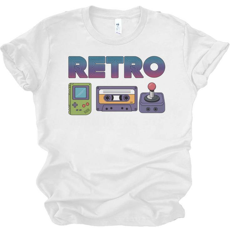 Retro Gaming Nostalgia Tee Perfect For 90s Lovers Unisex Jersey T-Shirt