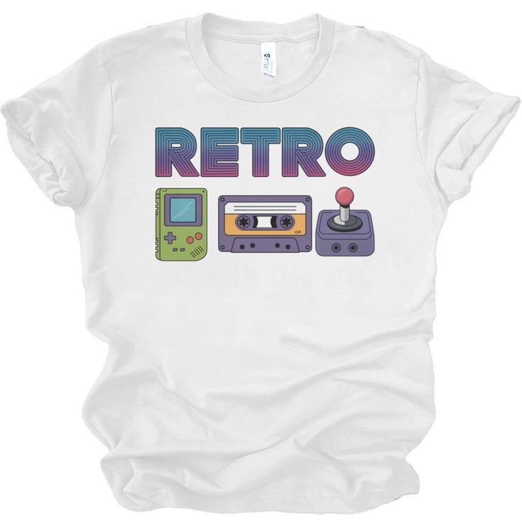 Retro Gaming Nostalgia Tee Perfect For Vintage Lovers Unisex Jersey T-Shirt