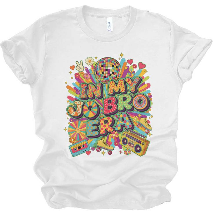 Retro Nostalgia Era Disco Groovy 80s 90s Vintage Aesthetic Premium Tri-Blend Unisex Jersey T-Shirt