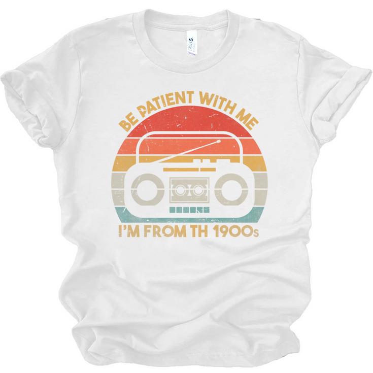 Retro Be Patient With Me I'm From The 1900s Premium Unisex Jersey T-Shirt