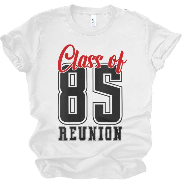 Reunion 1985 Matching Graduation High School Class Of 1985 Unisex Jersey T-Shirt