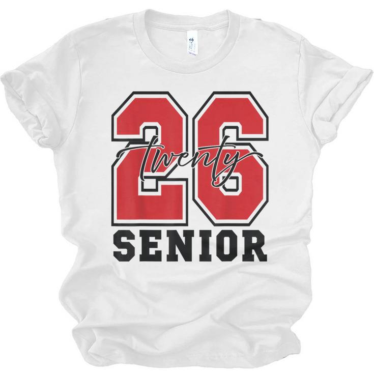 Senior 2026 Class Of 2026 School Graduation 2026 Merch Unisex Jersey T-Shirt