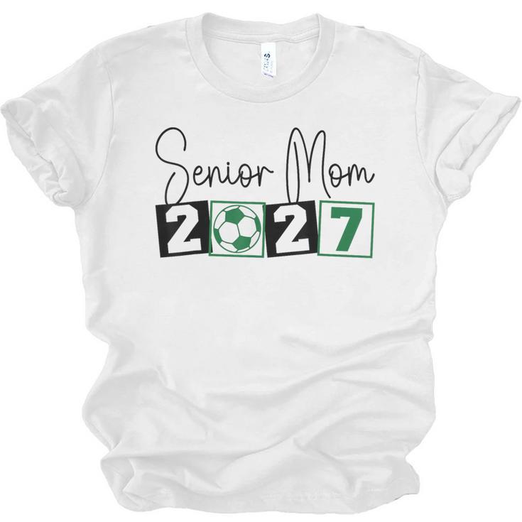 Senior 2027 Soccer Mom Final Season Class Of 2027 Graduation Unisex Jersey T-Shirt