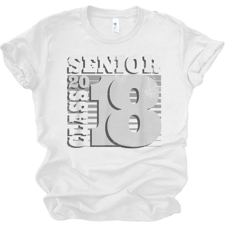 Senior Class Of 2018 T Shirt High School Graduation Unisex Jersey T-Shirt