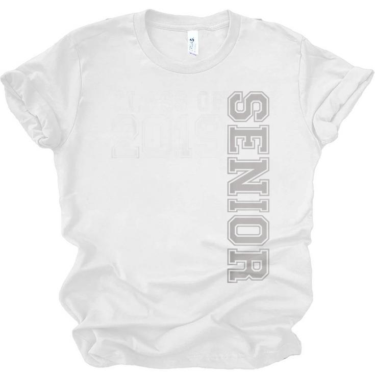 Senior Class Of 2019 19 High School Graduation Tee Unisex Jersey T-Shirt
