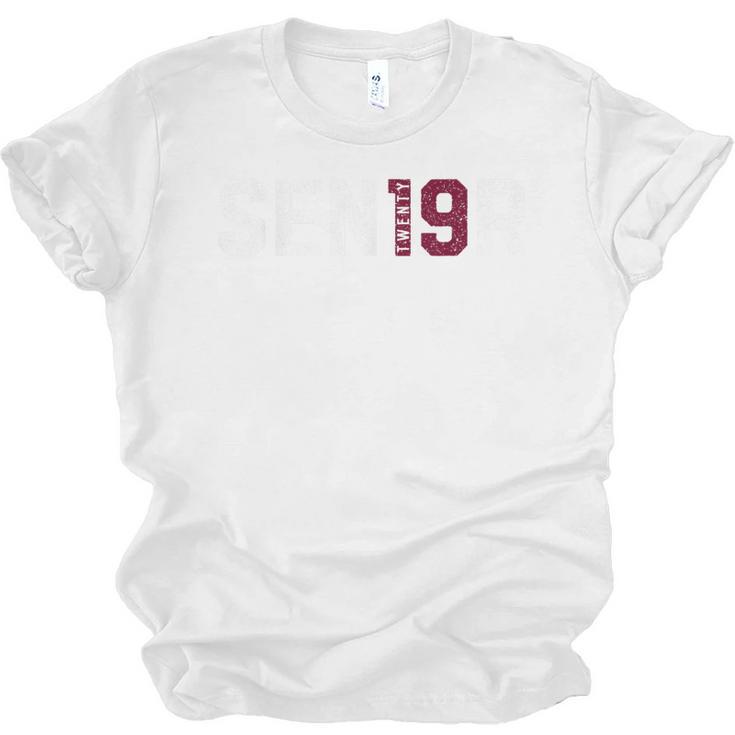 Senior Class Of 2019 Graduation Shirt Graduate Unisex Jersey T-Shirt