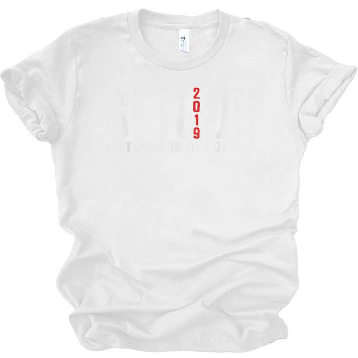 Senior Class 2019 T Shirt Graduation Graduate Tshirt Unisex Jersey T-Shirt