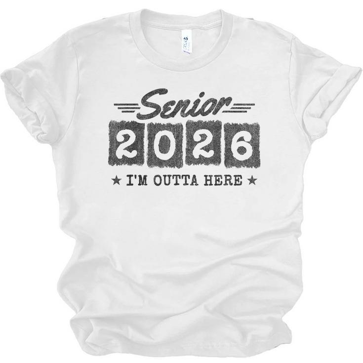 Senior Class Of 2026 Senior Graduation 2026 Senior 2026 Unisex Jersey T-Shirt