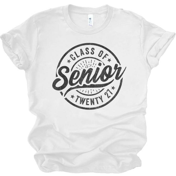 Senior Class Of 2027 Graduation 2027 Senior 2027 Unisex Jersey T-Shirt