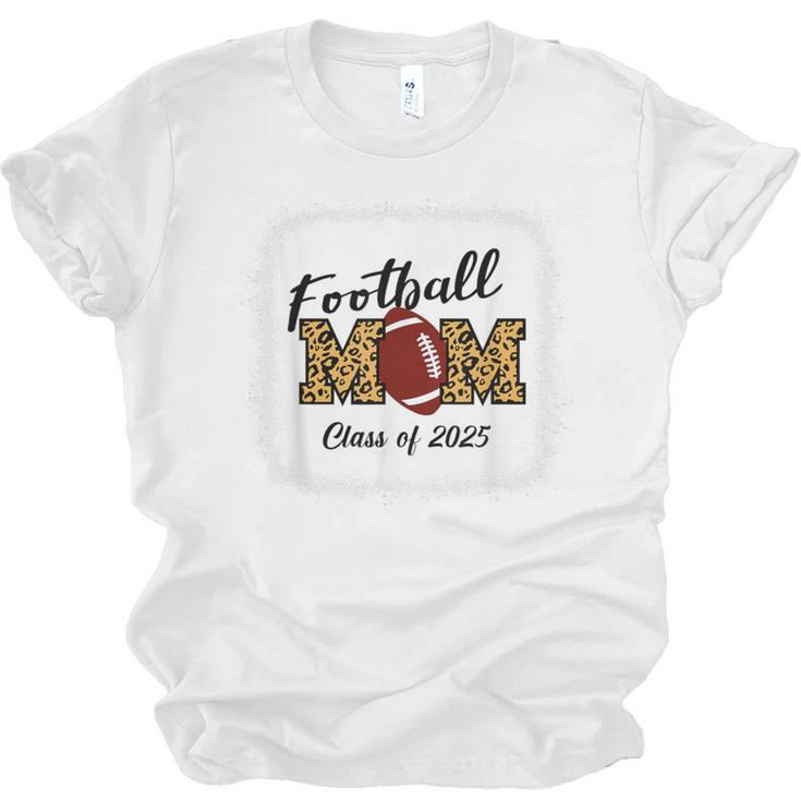 Senior Football Mom Class Of 2025 Graduation Graduate Unisex Jersey T-Shirt