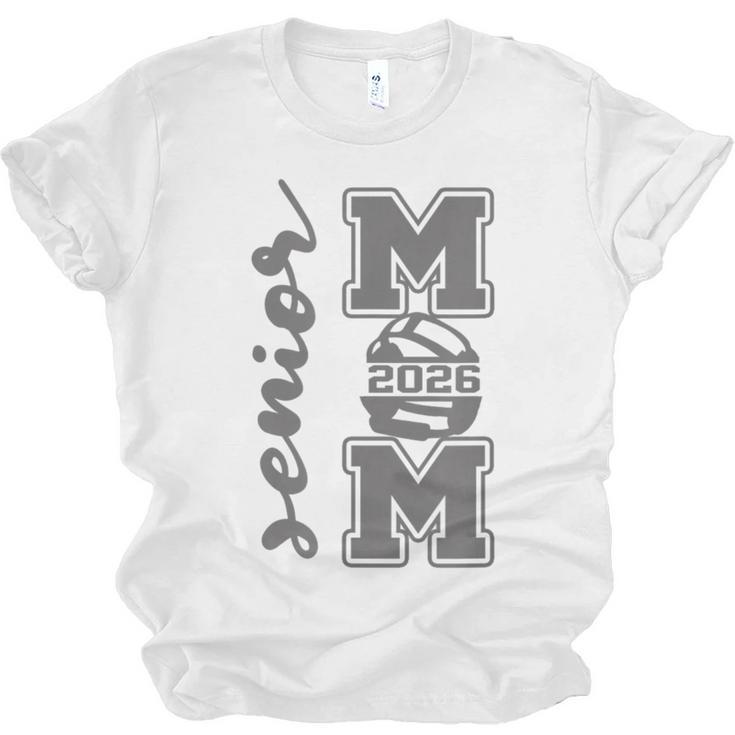 Senior Mom 2026 Wrestling Athlete Proud Parent Graduation Unisex Jersey T-Shirt