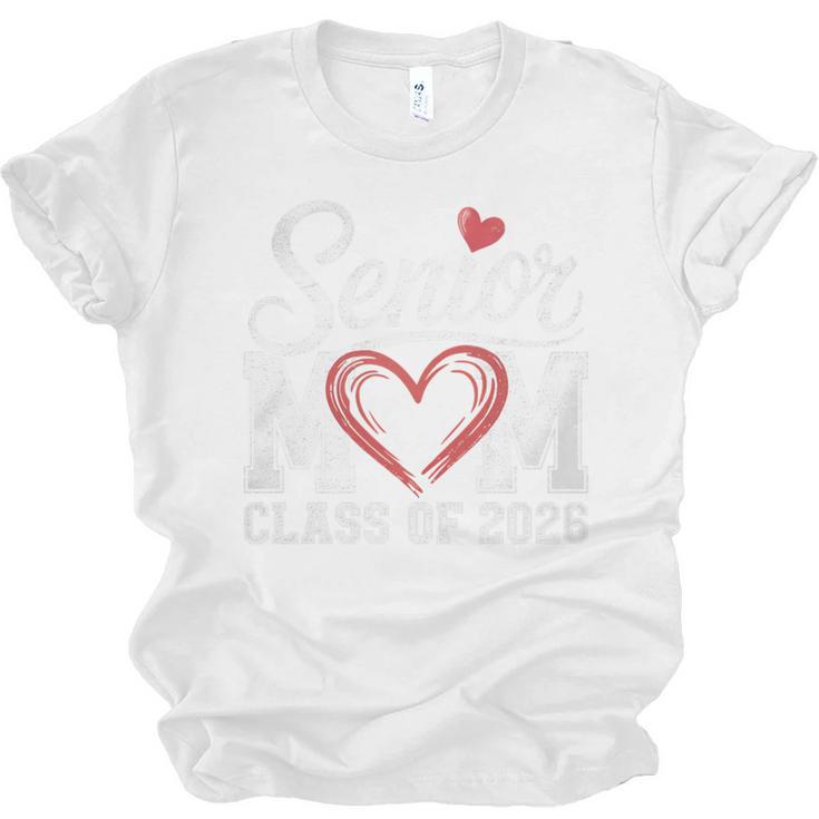 Senior Mom Class Of 2026 Graduation Senior 2026 Mom Unisex Jersey T-Shirt