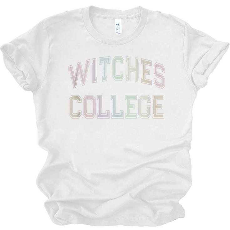Silly Anti Social WITCHES COLLEGE Introvert Stay Away From Unisex Jersey T-Shirt