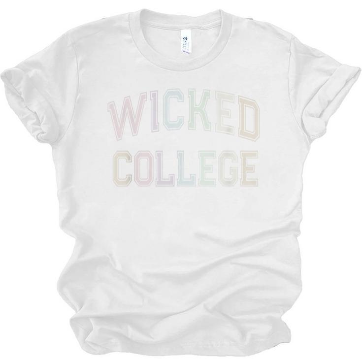 Silly Antisocial WICKED COLLEGE Introvert Don't Call Me Unisex Jersey T-Shirt