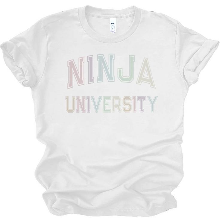 Silly Graduate NINJA UNIVERSITY Stay Away From Me Introvert Unisex Jersey T-Shirt
