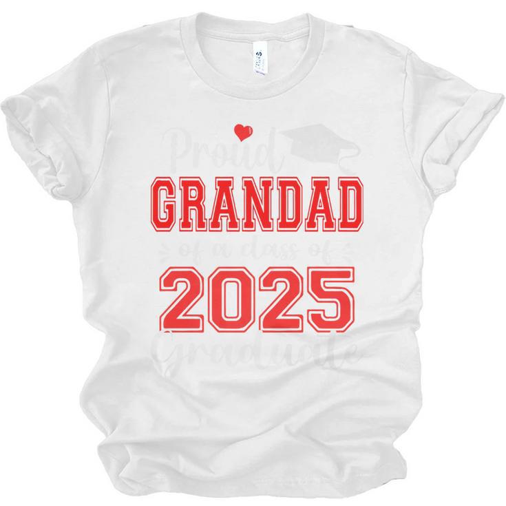 Super Proud Grandad Of 2025 Graduate Graduation Family Premium Unisex Jersey T-Shirt