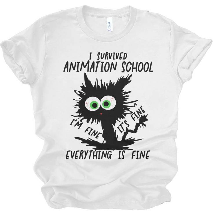 I Survived Animation School Graduation 2026 Unisex Jersey T-Shirt