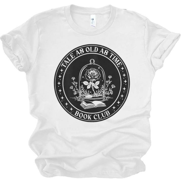 Tale As Old As Time Book Club Rose Unisex Jersey T-Shirt