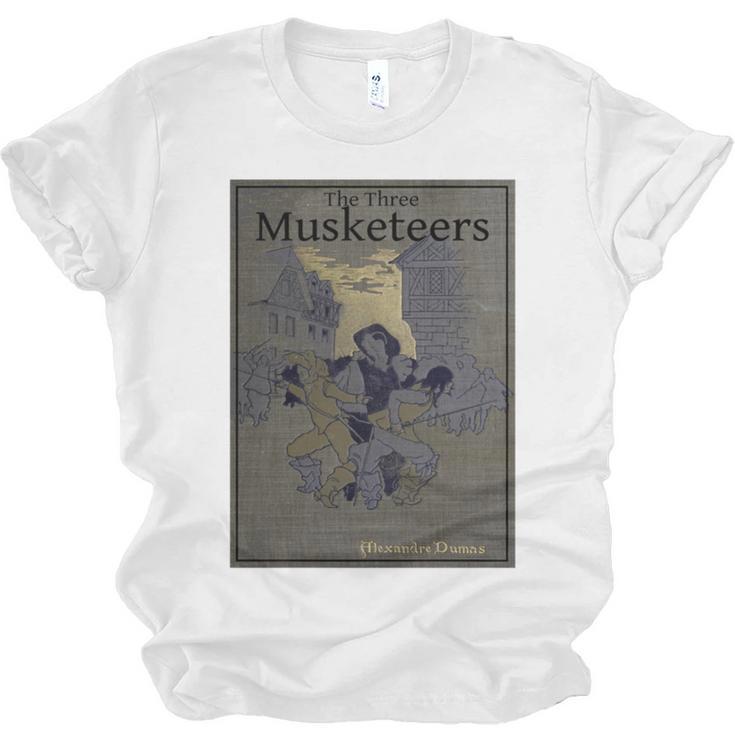 The Three Musketeers Book Cover Unisex Jersey T-Shirt