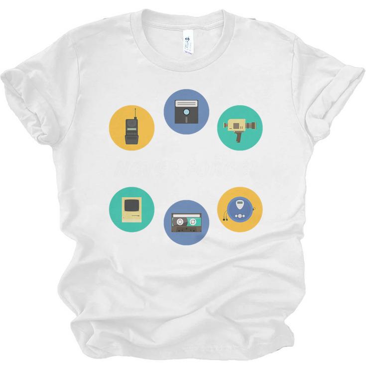 Throwback Thursday Never Forget Nostalgia 80's Retro Premium Tri-Blend T-Shirt Unisex Jersey T-Shirt