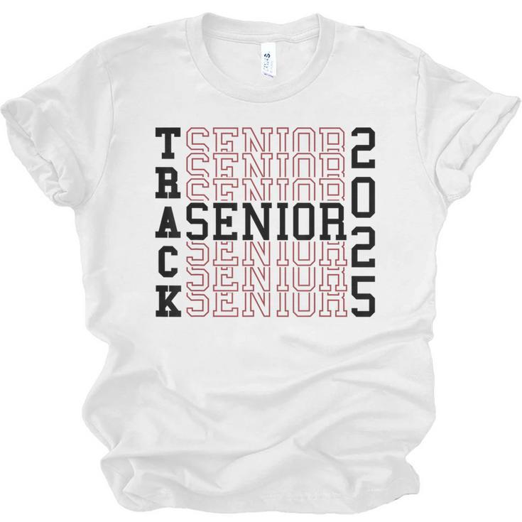 Track Senior Night Track Senior 2025 Graduation 60 Unisex Jersey T-Shirt