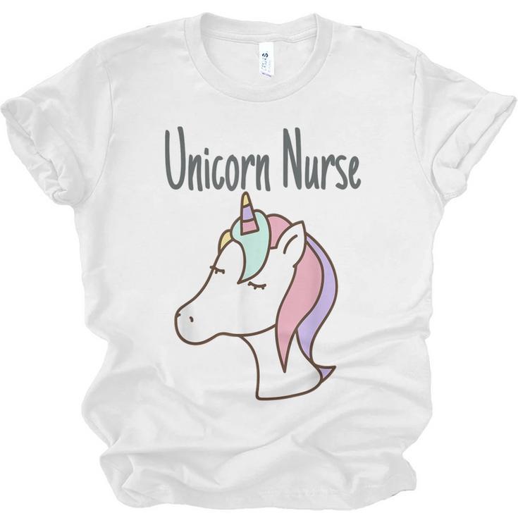 Unicorn RN Graduation T Shirt Nurse Shirts Unisex Jersey T-Shirt