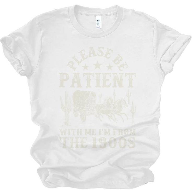 Vintage Please Be Patient With Me I'm From The 1900s For Men Unisex Jersey T-Shirt