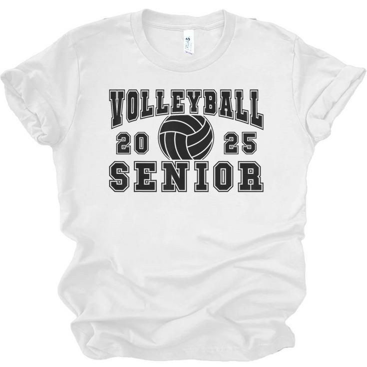 Volleyball Senior Night Volleyball Senior 2025 Graduation 28 Unisex Jersey T-Shirt