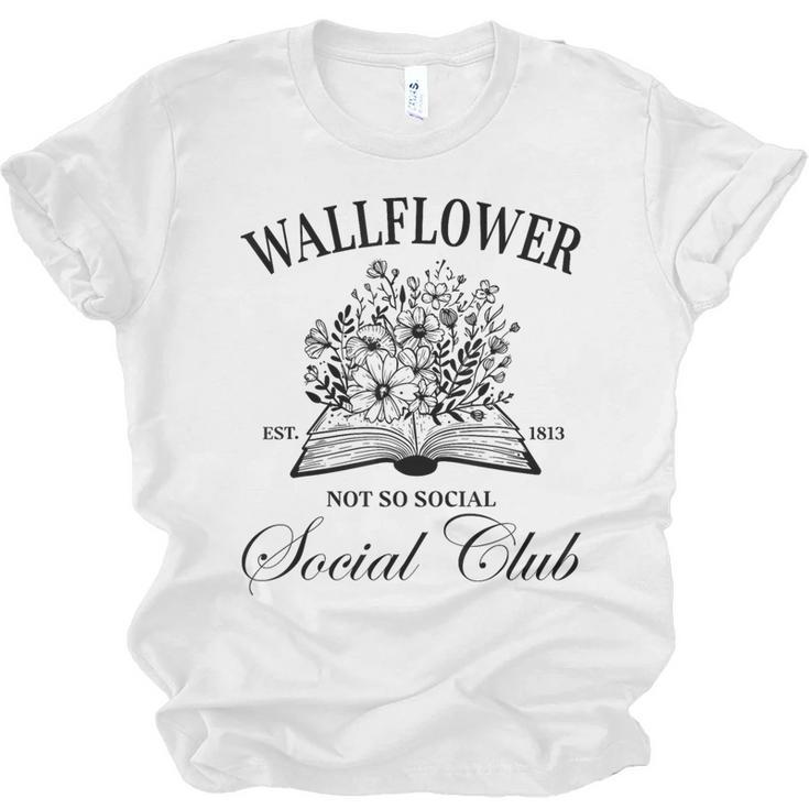 Wallflower Social Club Wildflower Social Club Book Lover Unisex Jersey T-Shirt