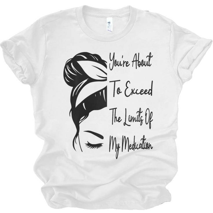 You'Re About To Exceed The Limits Of My Medication Introvert Raglan Baseball Tee Unisex Jersey T-Shirt