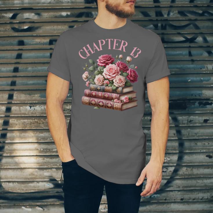 13th Birthday Chapter 13 Birthday Shirt Girls Book Lover Unisex Jersey T-Shirt