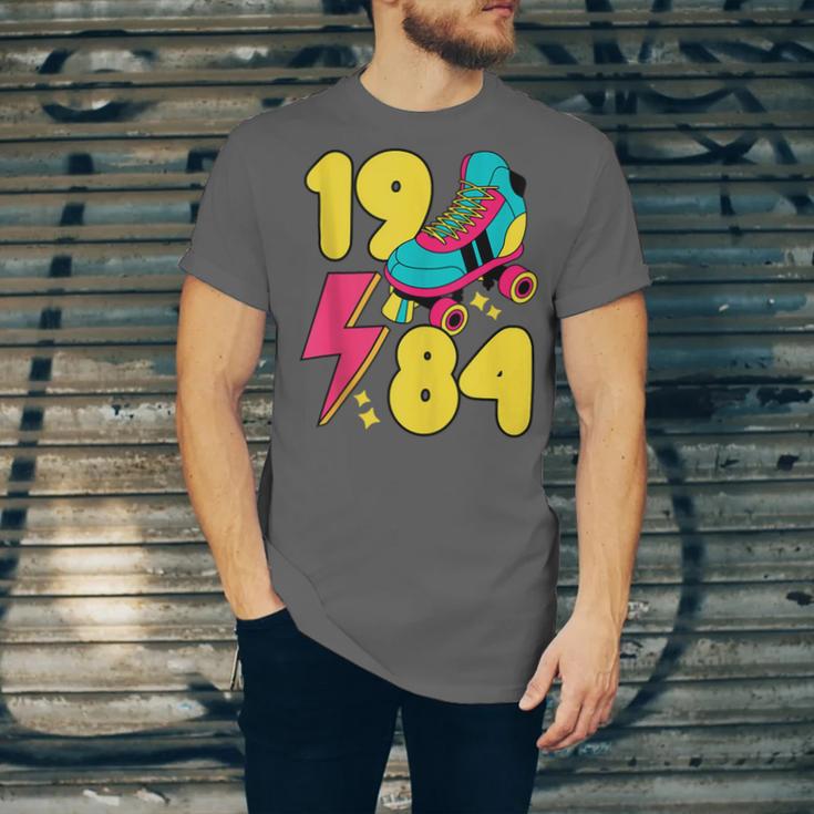 1984 Retro Raised In The 80s Old School Nostalgia Vibes Unisex Jersey T-Shirt