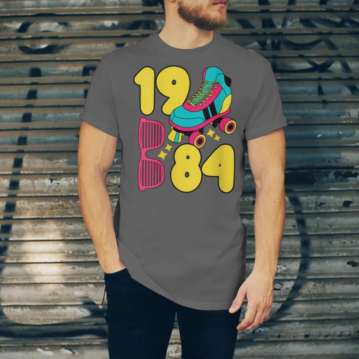 1984 Retro Raised In The 80s Old School Nostalgia Vibes Unisex Jersey T-Shirt