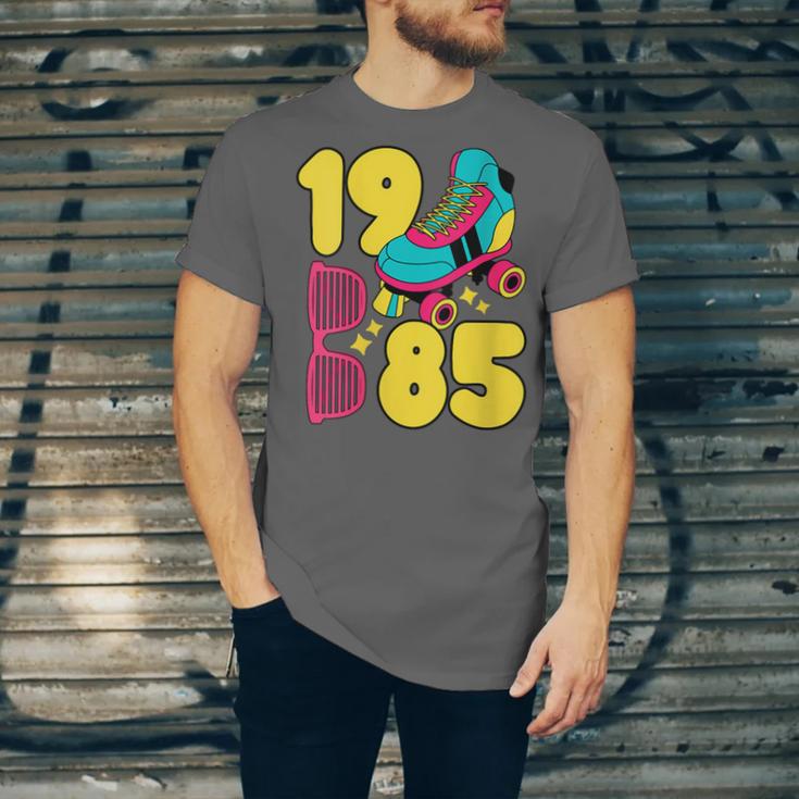 1985 Retro Raised In The 80s Old School Nostalgia Vibes Unisex Jersey T-Shirt 1985 Retro Raised In The 80s Old School Nostalgia Vibes Unisex Jersey T-Shirt