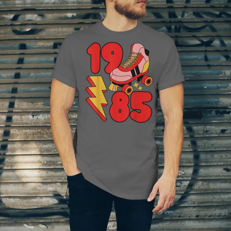 1985 Retro Roller Skate Vintage 80s Nostalgia Collector Unisex Jersey T-Shirt