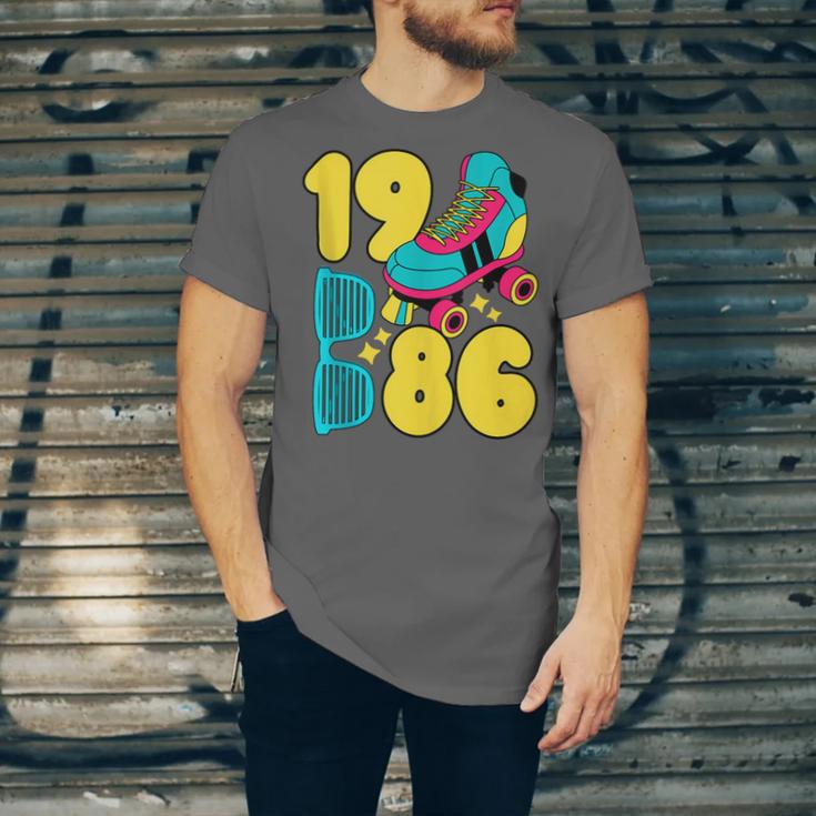 1986 Retro Raised In The 80s Old School Nostalgia Vibes Unisex Jersey T-Shirt
