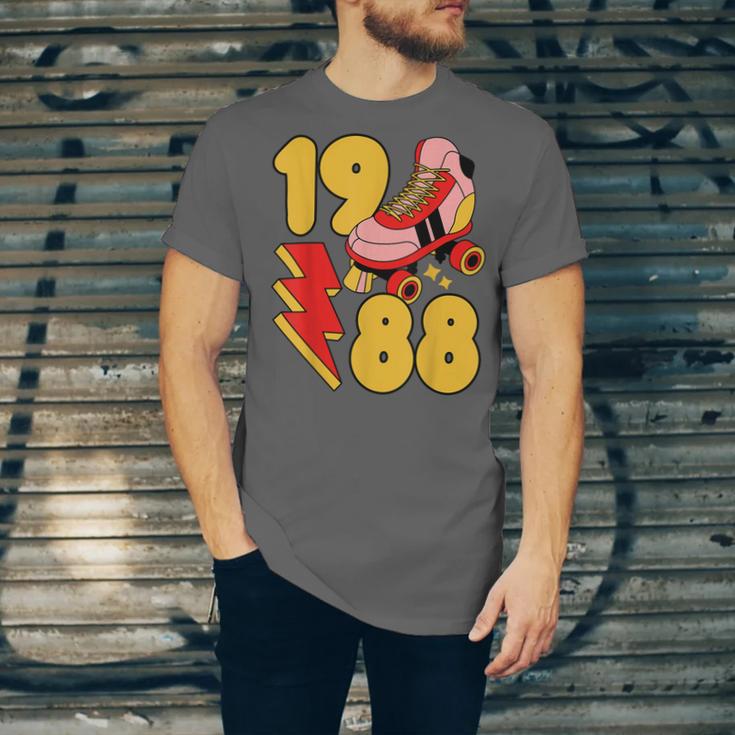 1988 Retro Roller Skate Vintage 80s Nostalgia Collector Unisex Jersey T-Shirt