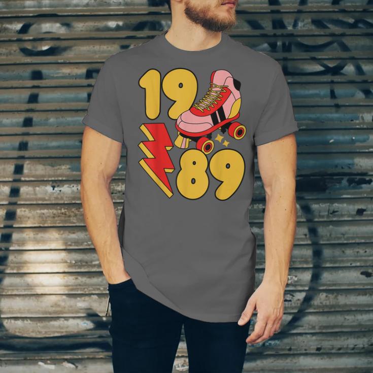 1989 Retro Roller Skate Vintage 80s Nostalgia Collector Unisex Jersey T-Shirt 1989 Retro Roller Skate Vintage 80s Nostalgia Collector Unisex Jersey T-Shirt