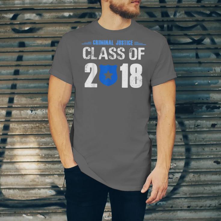 2018 Criminal Justice Graduation Shirt Criminal Justice Unisex Jersey T-Shirt
