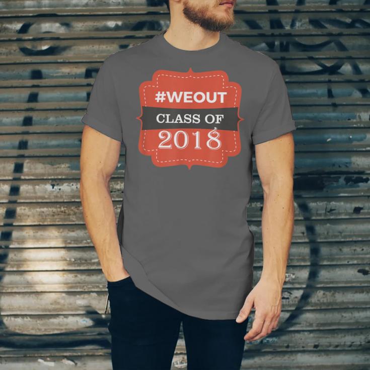 We Out 2018 Graduation Shirts Unisex Jersey T-Shirt