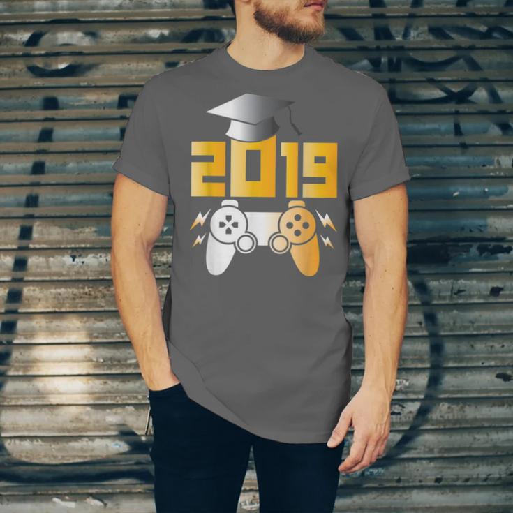 2019 High School Graduation Shirt Gamer Graduate Unisex Jersey T-Shirt