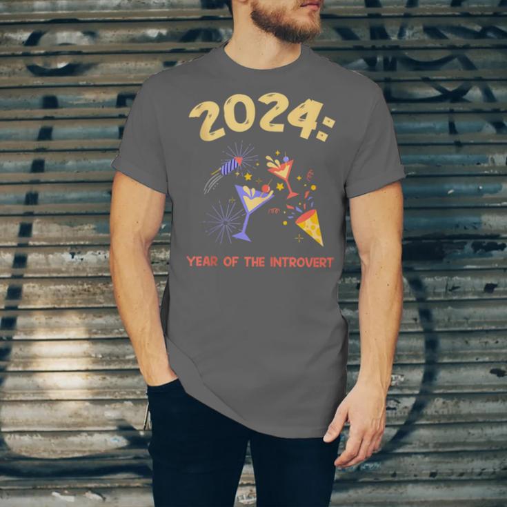 2024 Year Of The Introvert New Year Adventures Unisex Jersey T-Shirt 2024 Year Of The Introvert New Year Adventures Unisex Jersey T-Shirt
