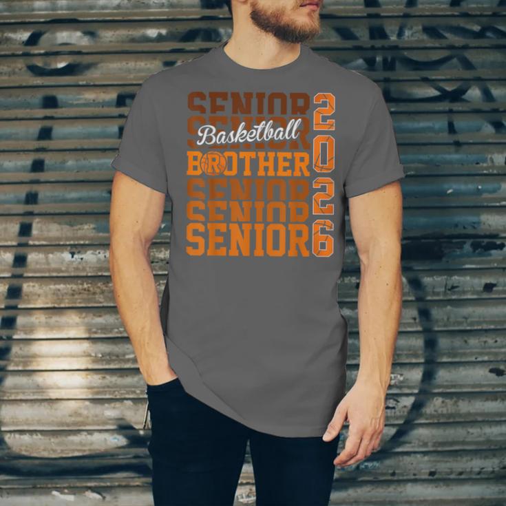 2026 Basketball Senior Brother Graduation Matching Family Unisex Jersey T-Shirt