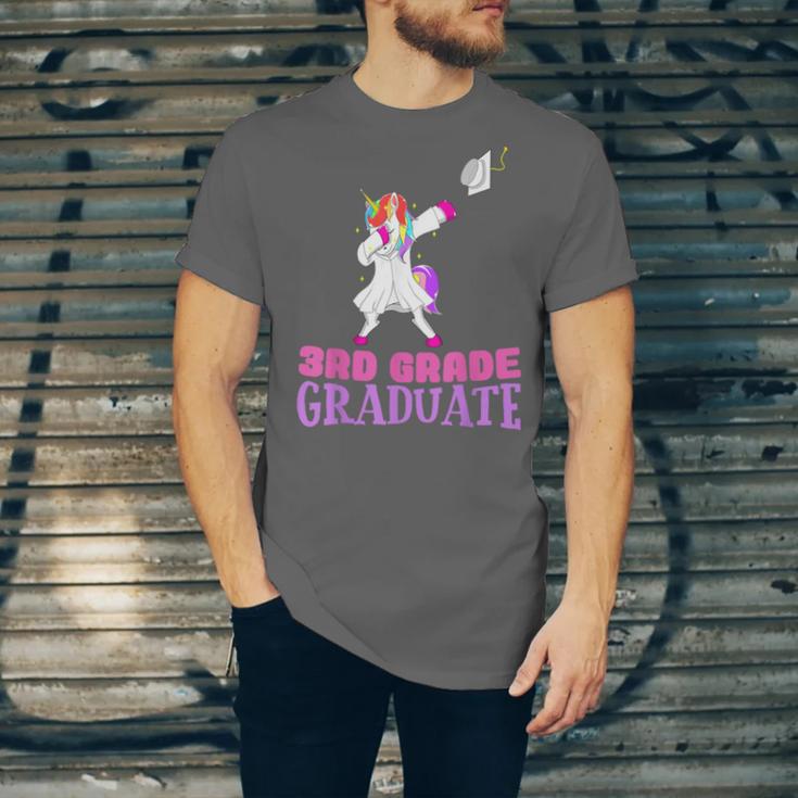3rd Grade Graduation Unicorn End Of Year Third Unisex Jersey T-Shirt